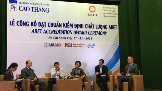 Thảo luận về giải pháp hướng tới chuẩn kiểm định chất lượng ABET cho các trường ĐH, CĐ tại Việt Nam