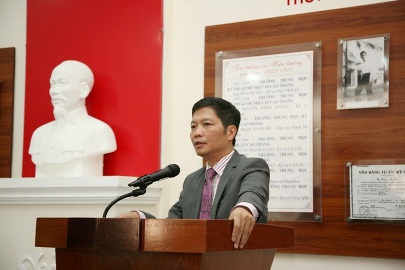 TS. Trần Tuấn Anh phát biểu chỉ đạo tại buổi lễ công bố Quyết định