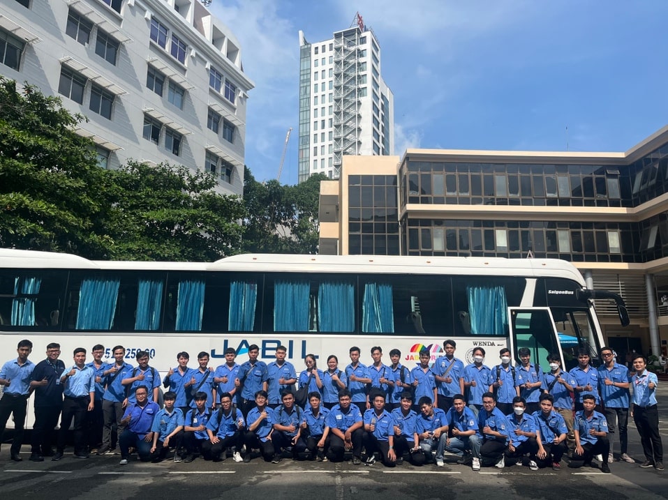 Students From The Faculty Of Electrical - Electronics Visit Jabil Vietnam Factory - 2023