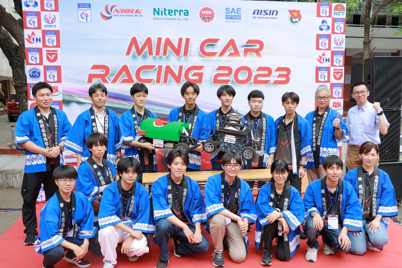 Minicar Racing 2023 Happily Welcome Two Teams From  Ariake College (KOSEN) - Japan
