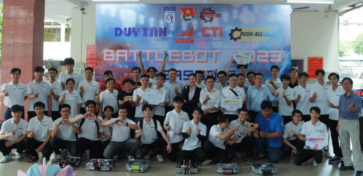 Final of Battlebot Competition Season 05, 2023 at Cao Thang Technical College