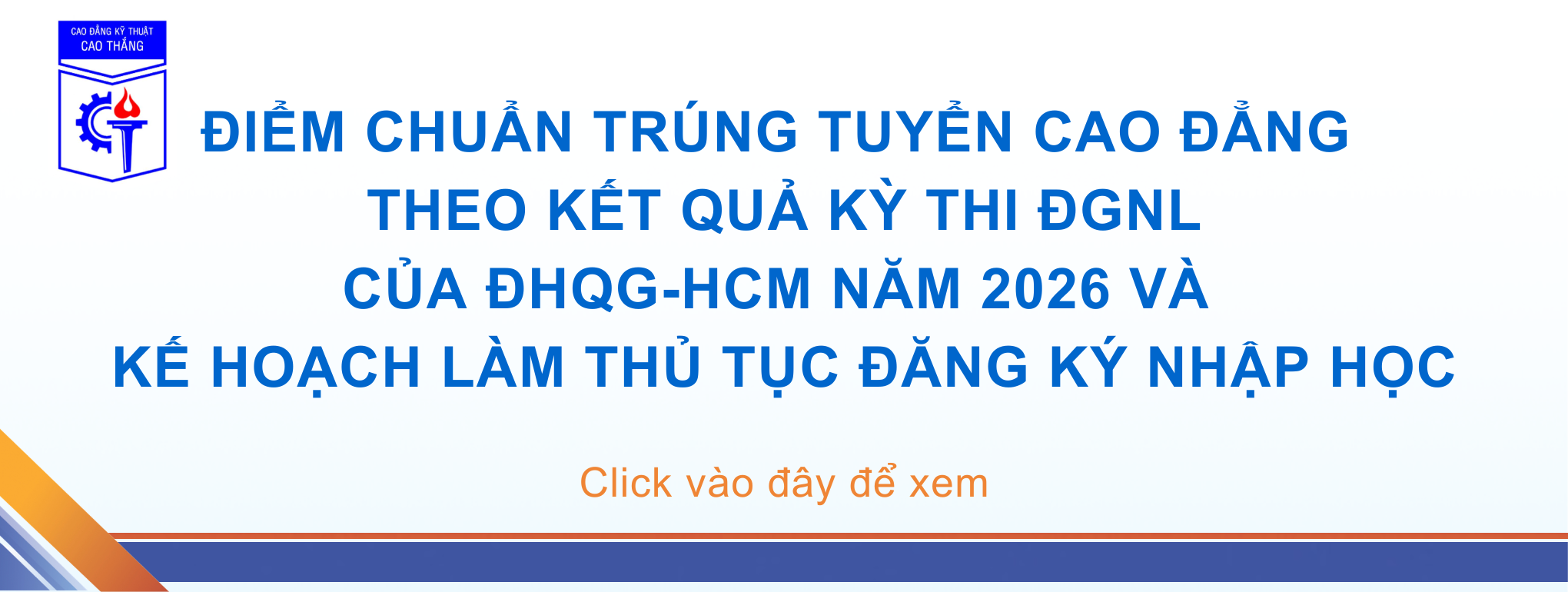 Kết quả xét tuyển ĐGNL 2026