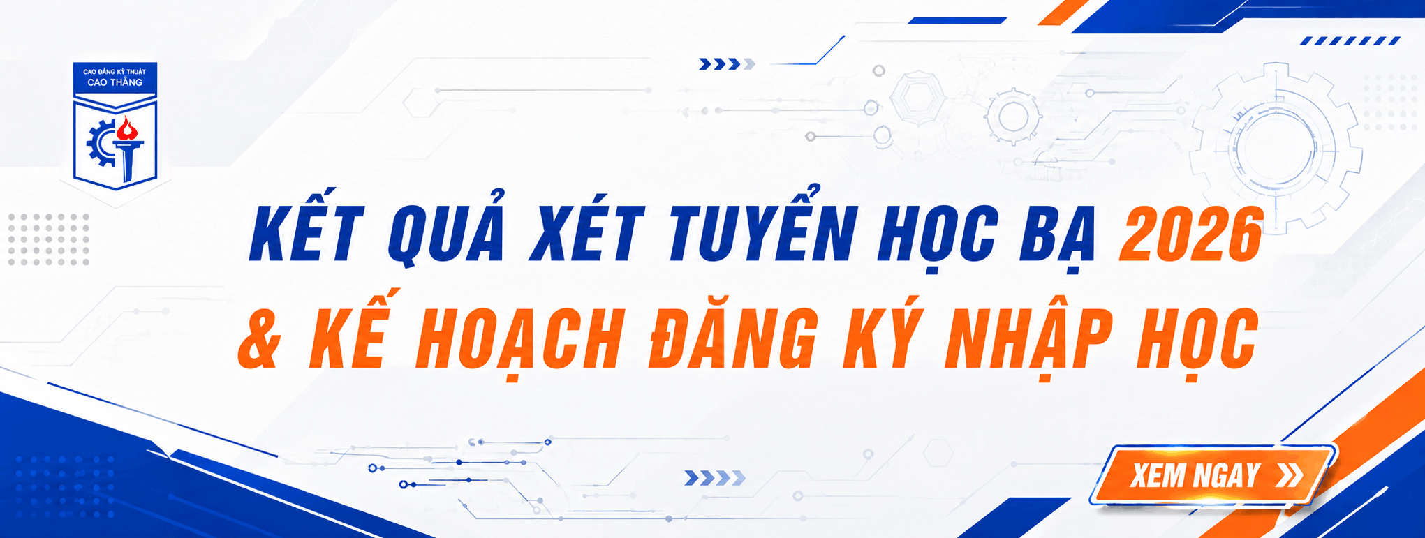 Kết quả xét tuyển học bạ 2025