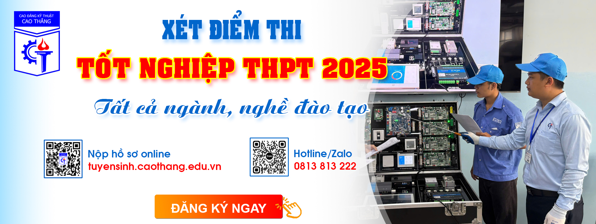 Đăng ký xét điểm thi THPT 2025