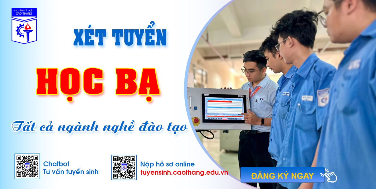 Đăng ký xét Học bạ 2026