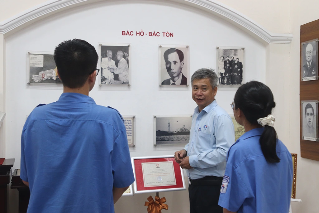Ngôi trường người thanh niên yêu nước Nguyễn Tất Thành học tập- Ảnh 1.